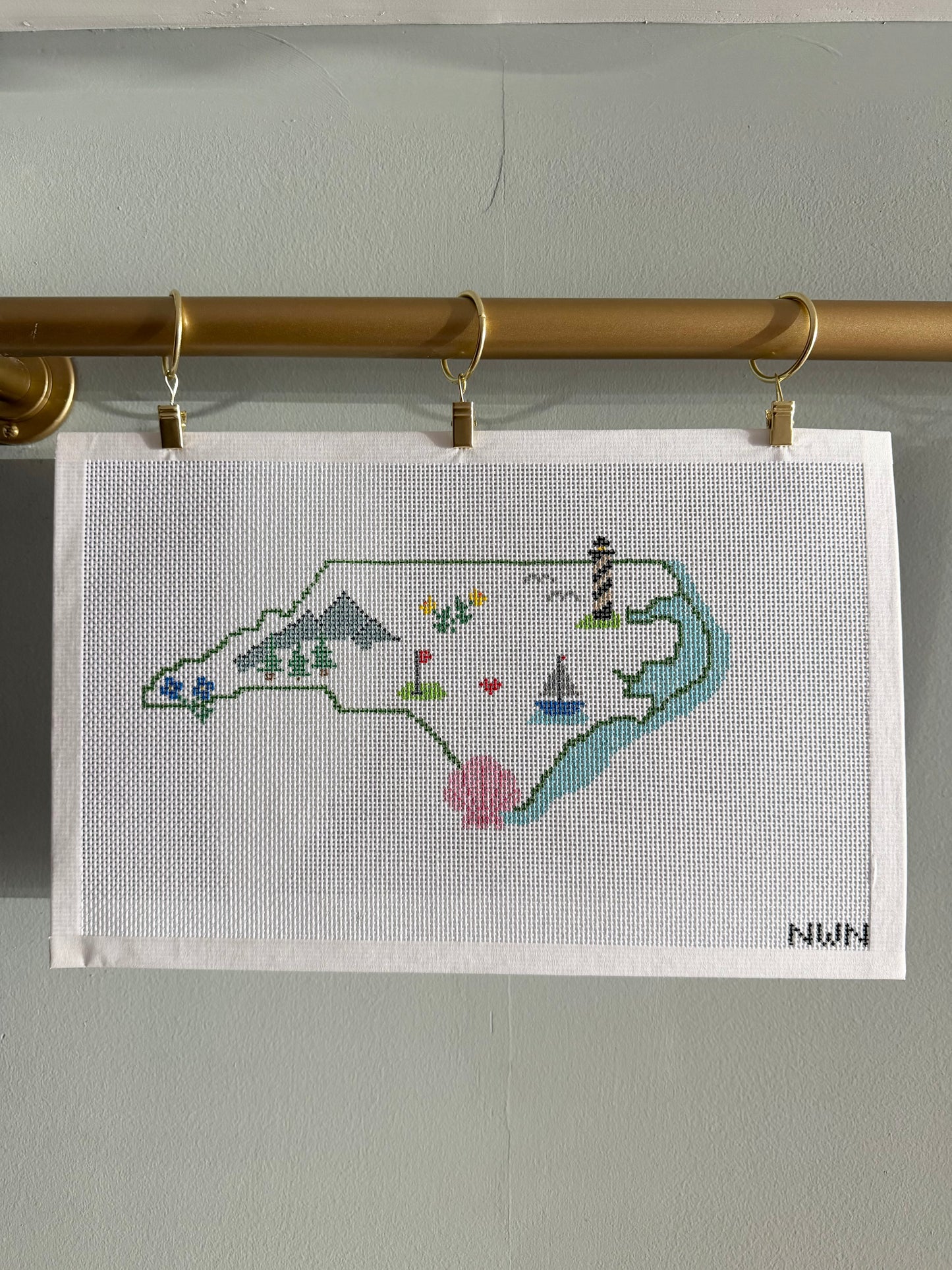 Signature Heart of Carolina Needlepoint Canvas