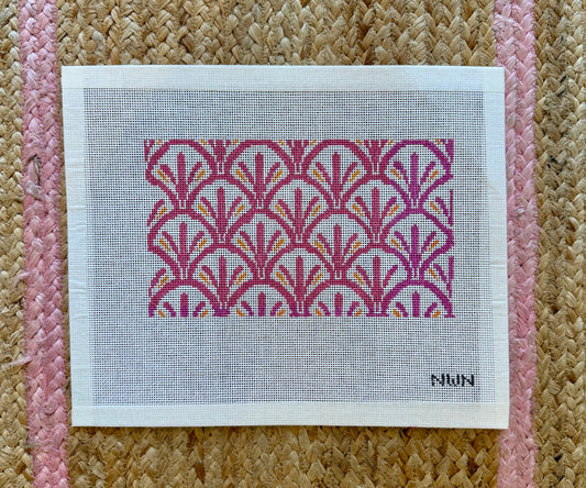 Pink Scalloped Canvas - Insert