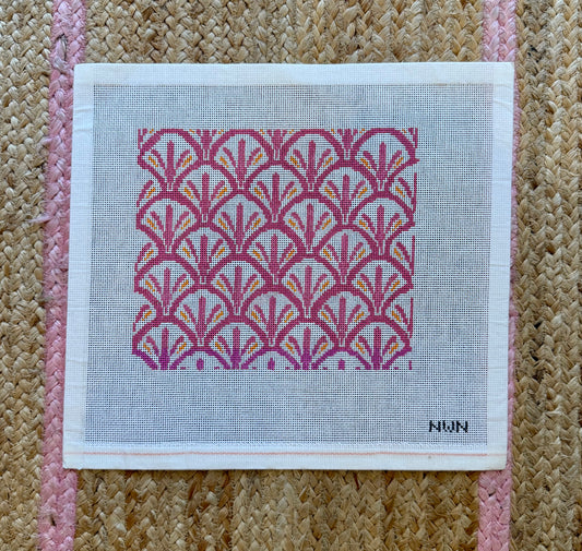 Pink Scalloped Canvas - Insert