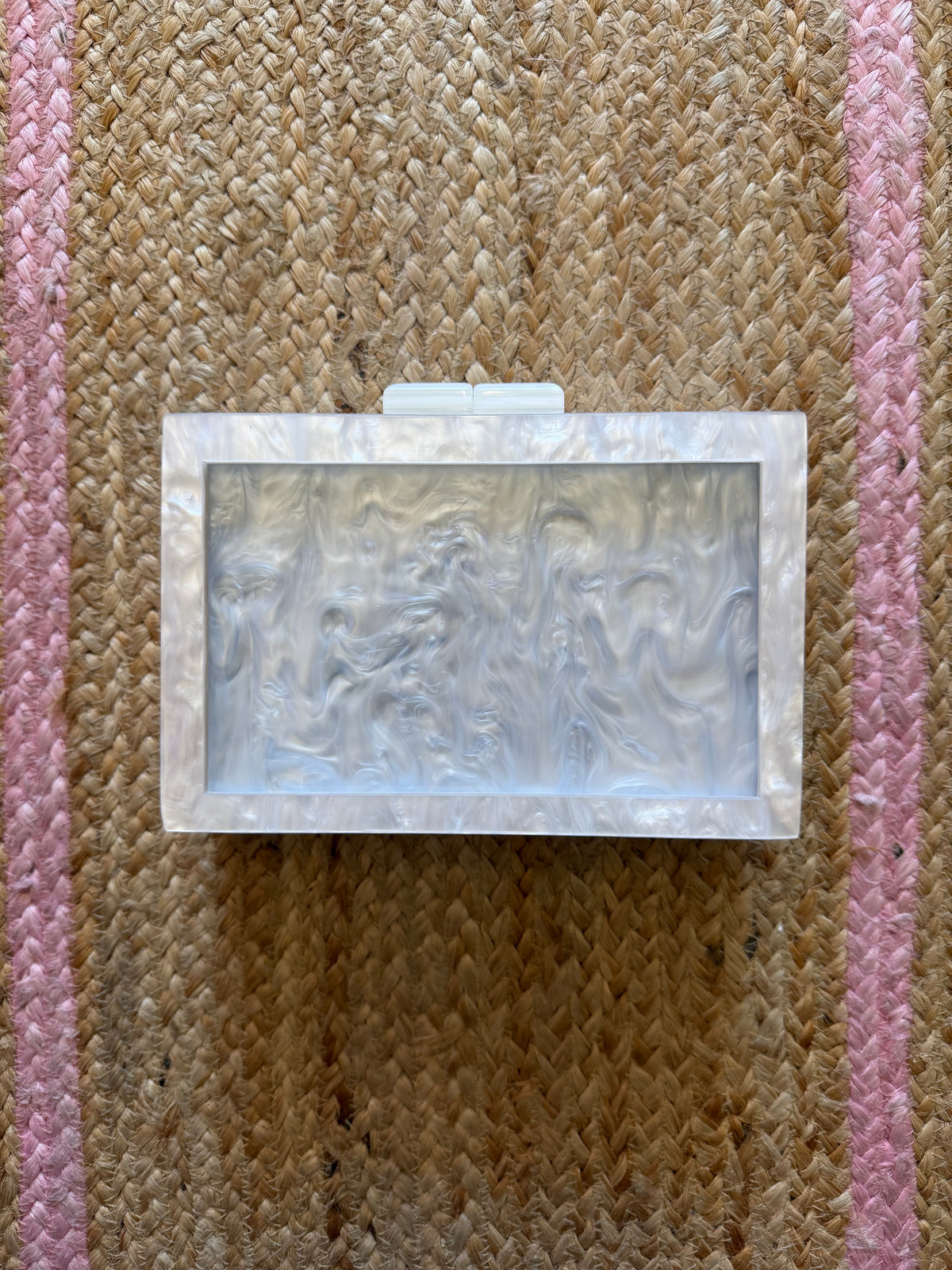Self-Finishing Acrylic Clutch