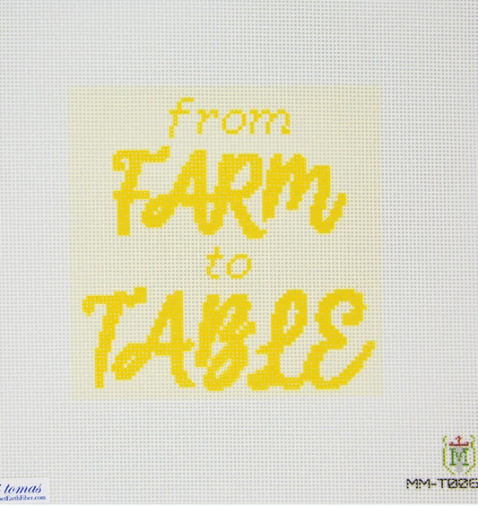 From Farm to Table
