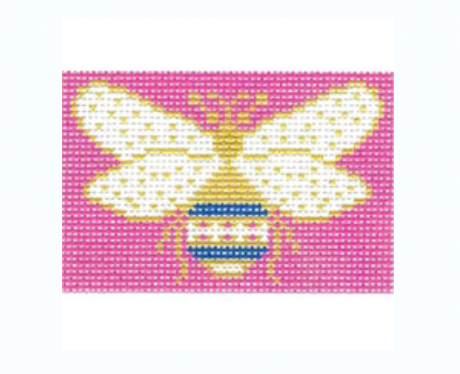 Bee Fushia Background