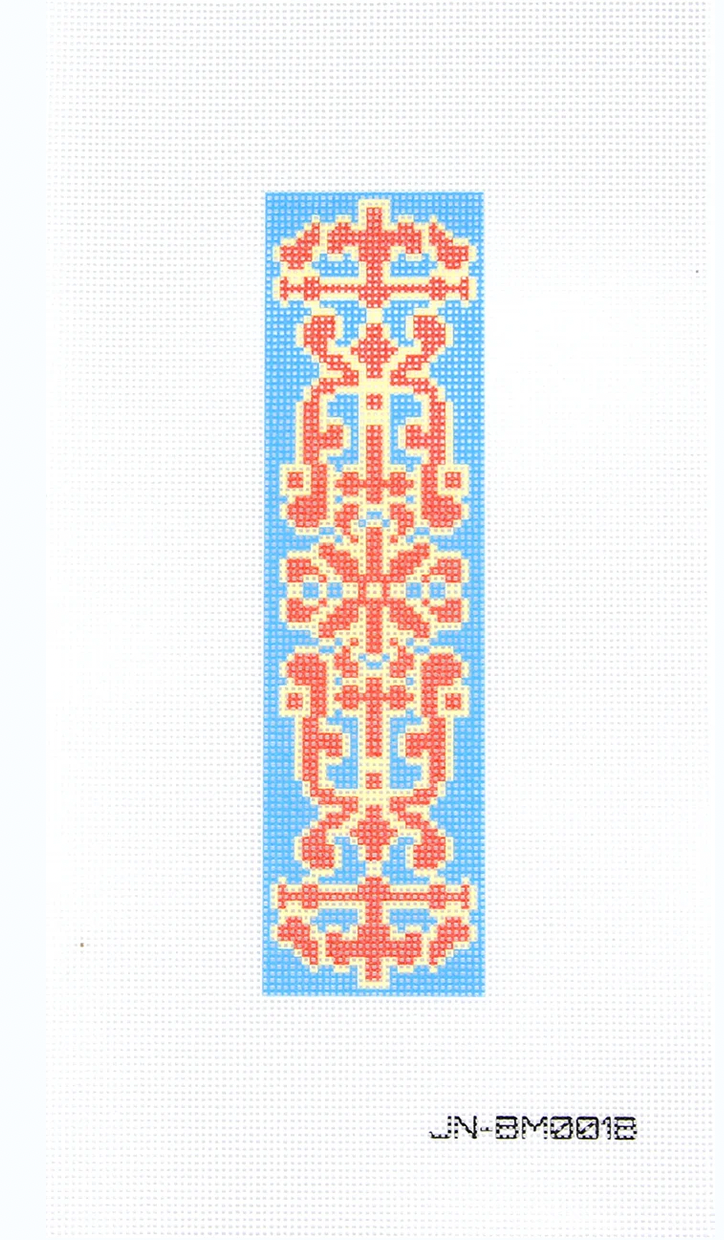 Blue Decorative Bookmark