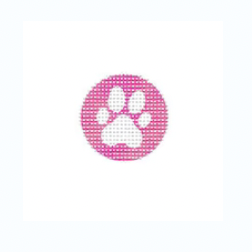 Paw Print on Pink