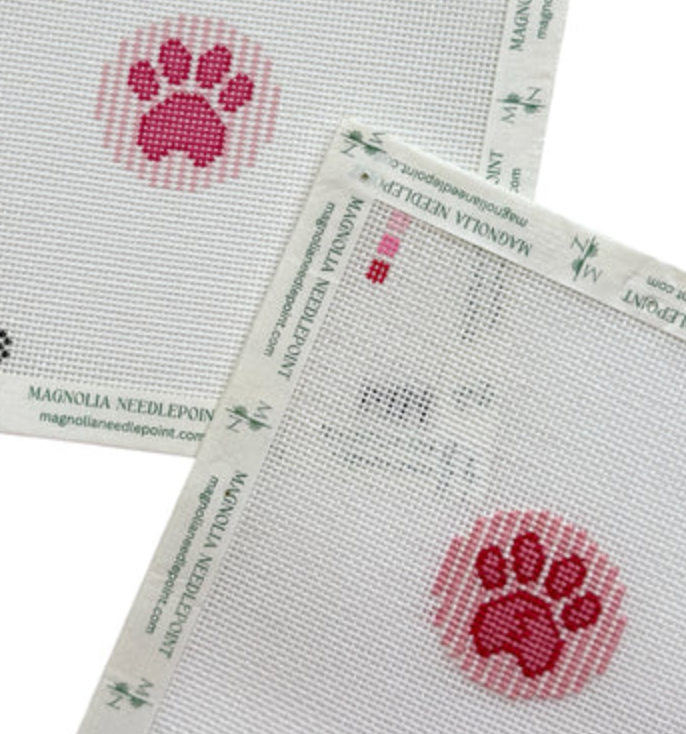 Pink Stripe Paw Mini
