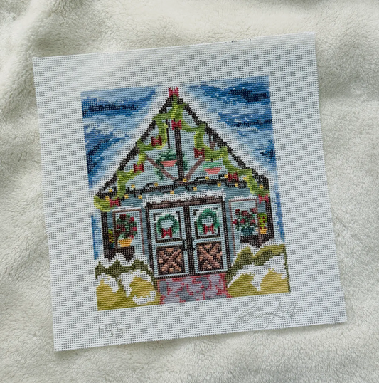 Snowy Greenhouse