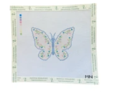 Floral Purple Butterfly