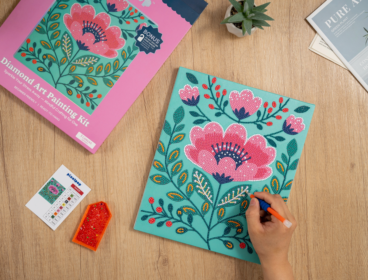 PixelPop Diamond Art – Wildflower
