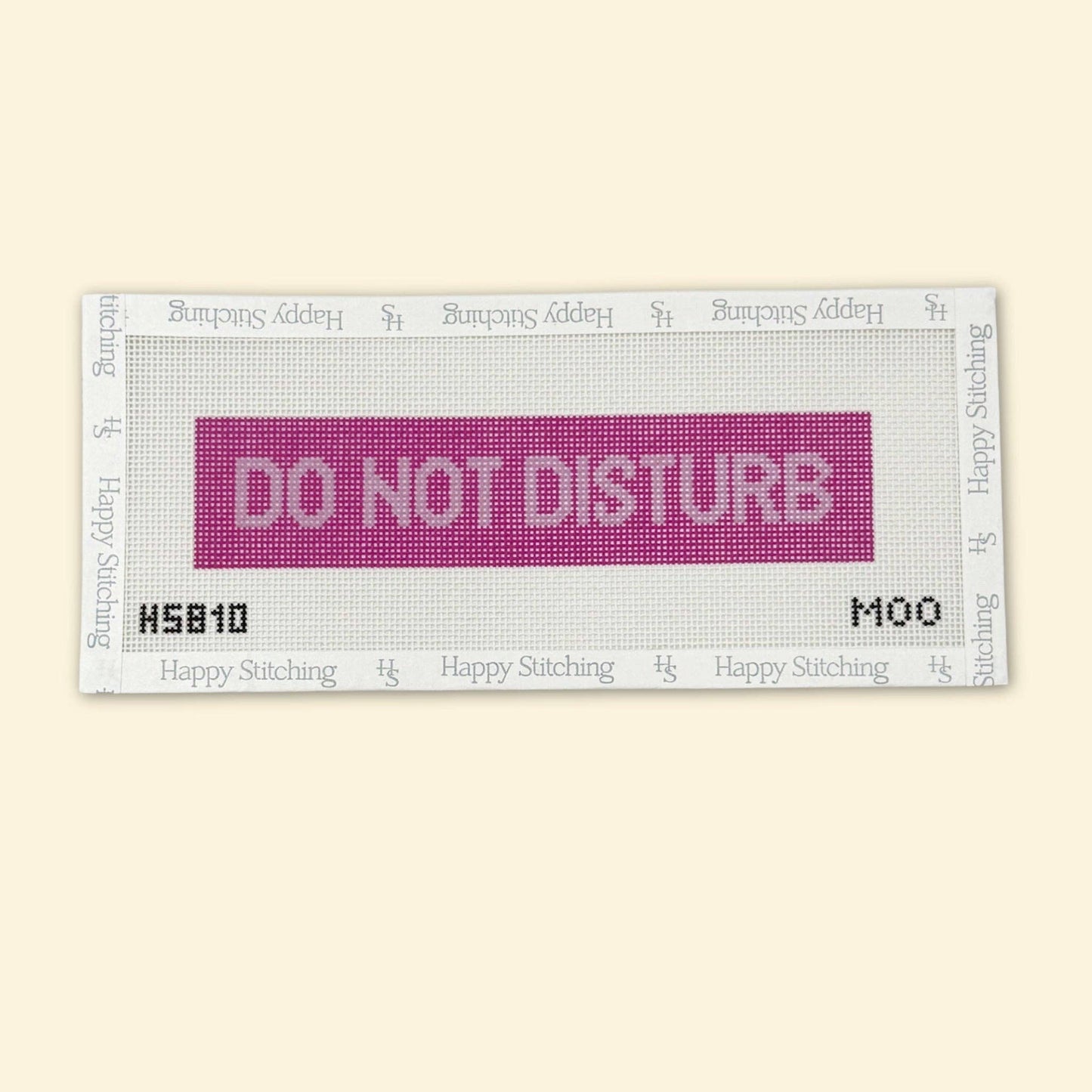 "Do Not Disturb" All-In-One Needlepoint Bookmark Kit