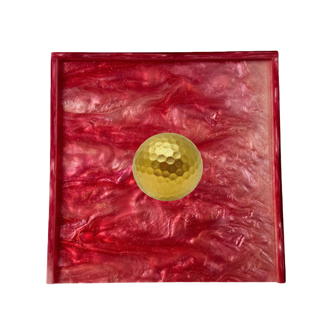 Golf Ball Cocktail Napkin Box