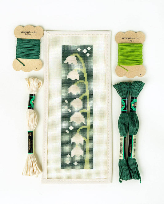 Lily of the Valley Bookmark Needlepoint Kit