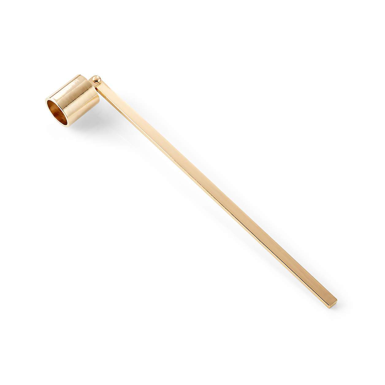 Candle Care Accessory Set: Gold Wick Trimmer and Snuffer