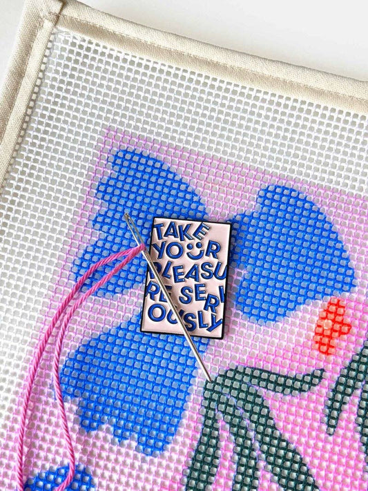 Needle Minder "Take Your Pleasure Seriously" Magnet