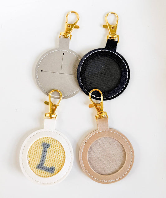 Needlepoint Self Finishing Key Fobs