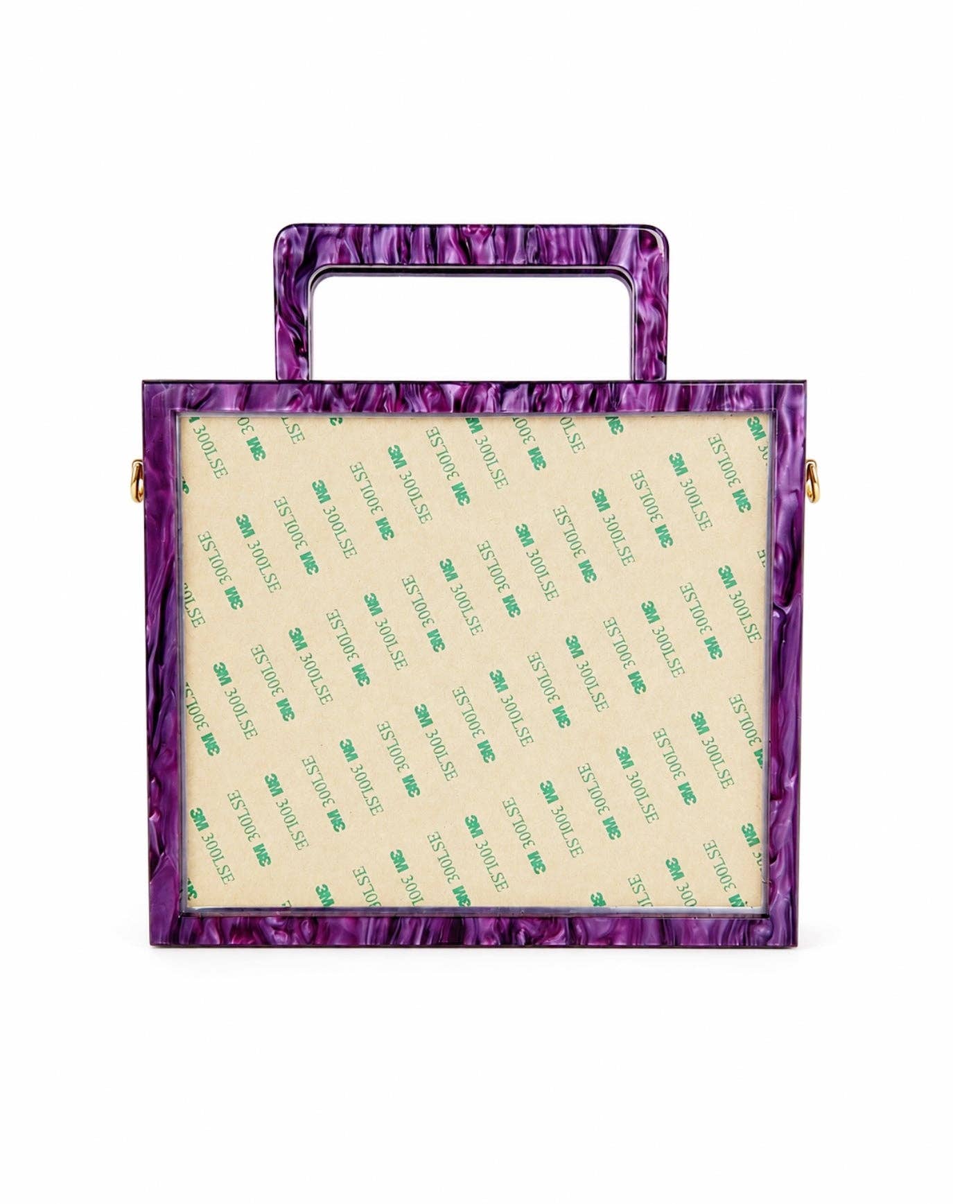 Self Finishing Acrylic Box Clutches