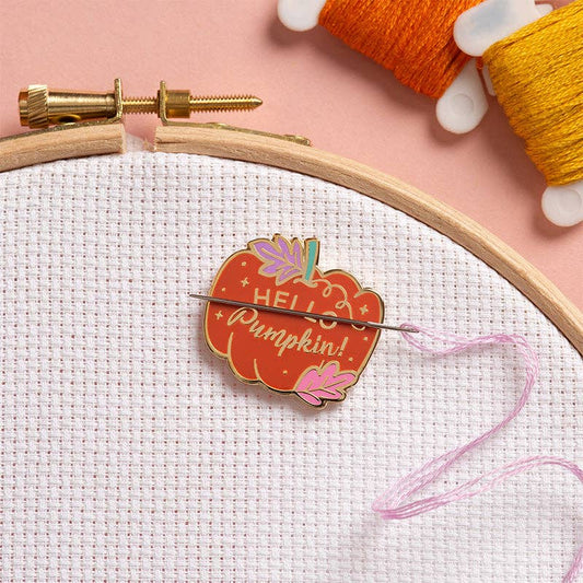 Pumpkin Magnetic Needle Minder