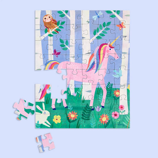 Unicorn Forest 48 Piece Kids Puzzle Snax