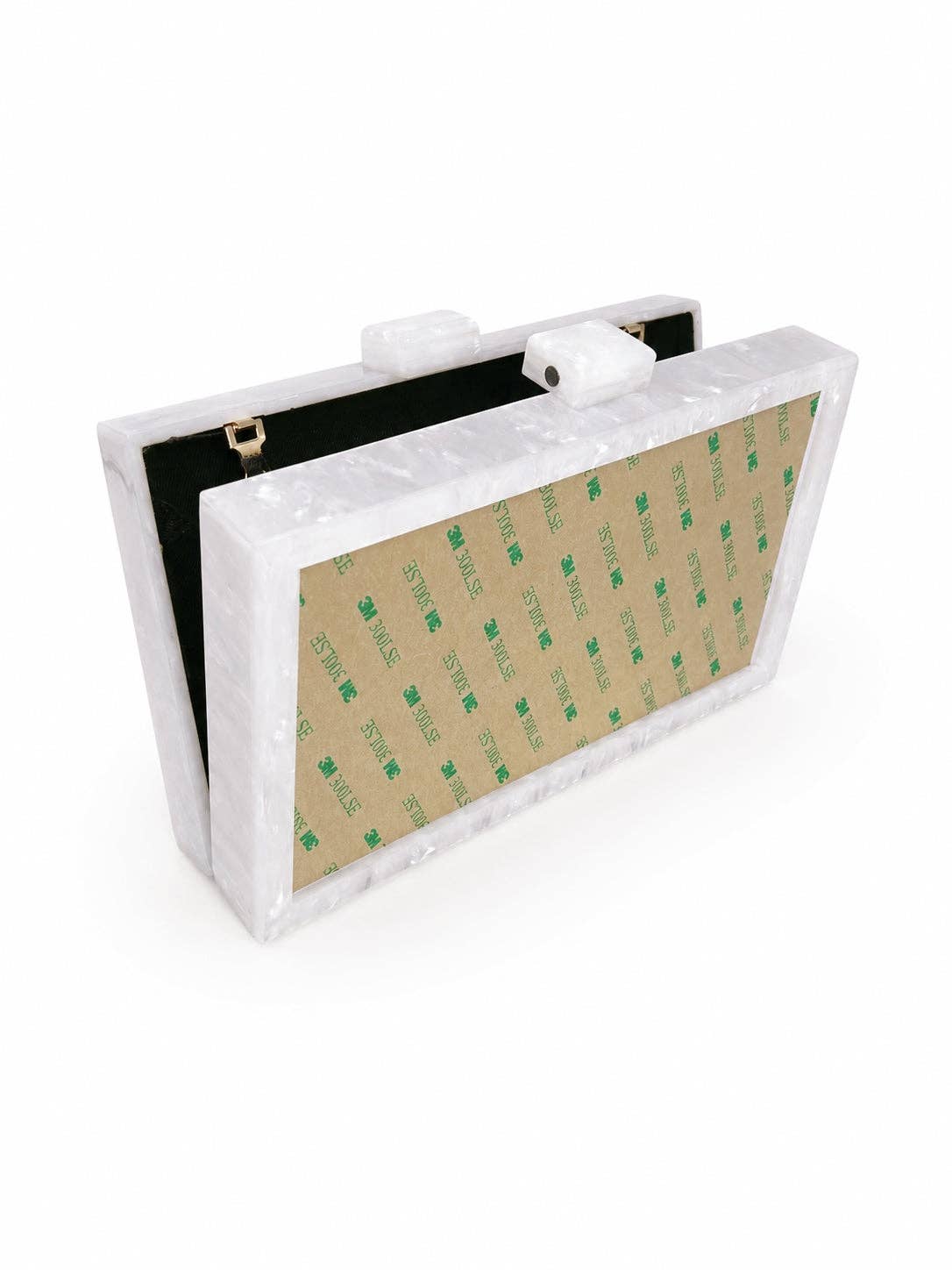 Self Finishing Acrylic Box Clutches