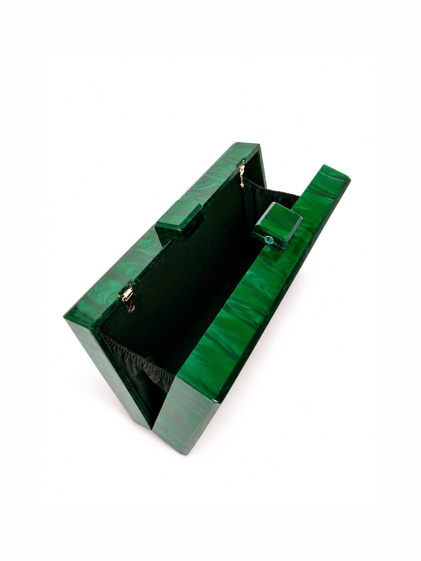 Self Finishing Acrylic Box Clutches