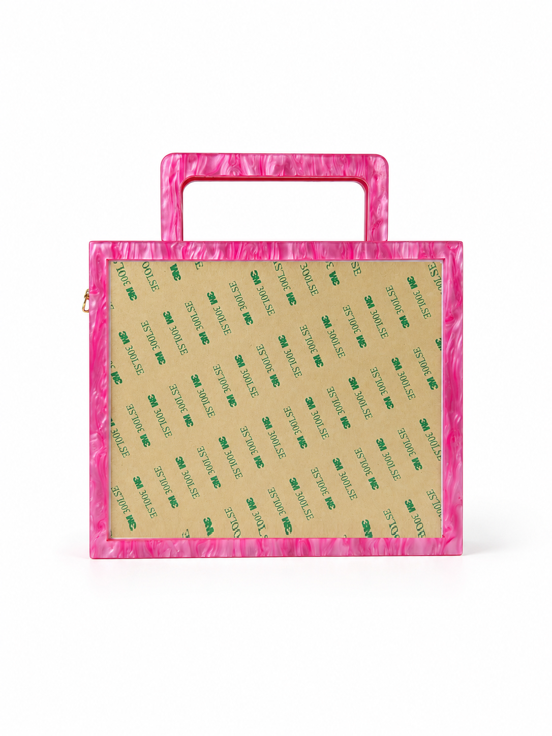 Self Finishing Acrylic Box Clutches