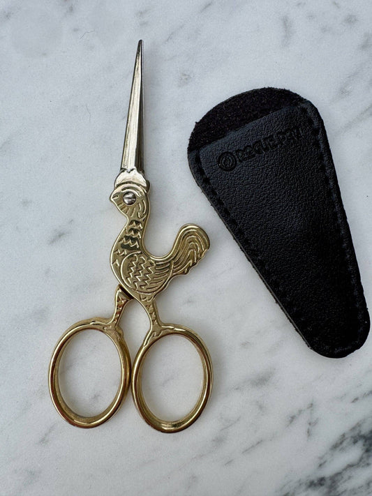 Coq of the Walk Gallic Rooster Scissors 4"