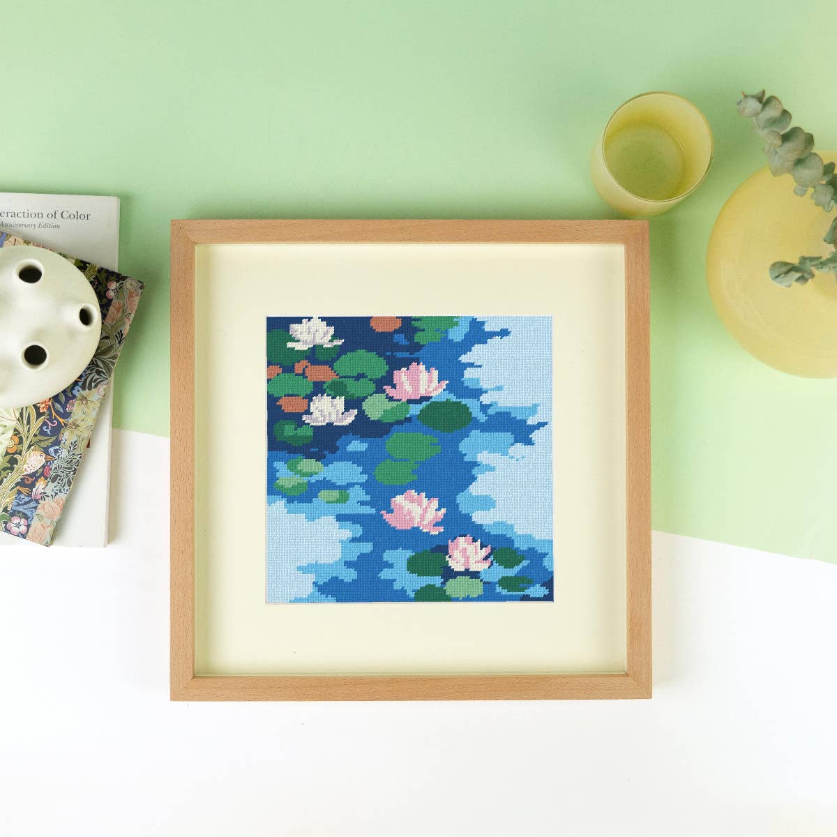 Claude Monet - Water Lilies Needlepoint Kit